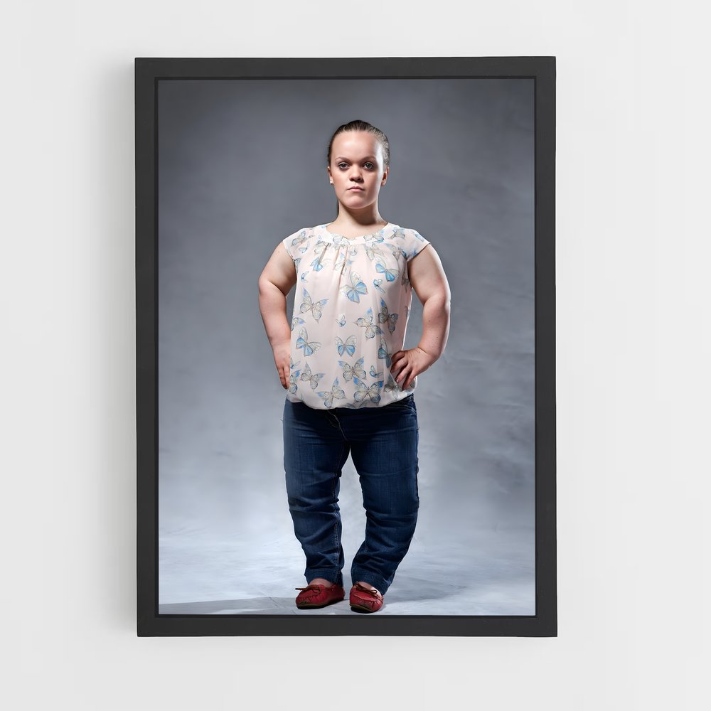 Poster Ellie de simmonds – affiche Jeux Olympiques (vue 2)